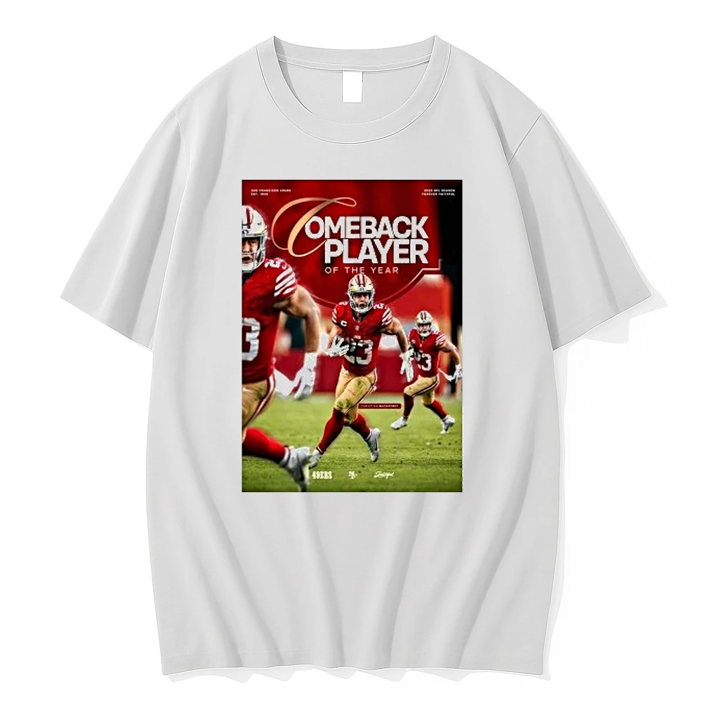 Christian Mccaffrey From San Francisco 49ers Is Nfl Shirts