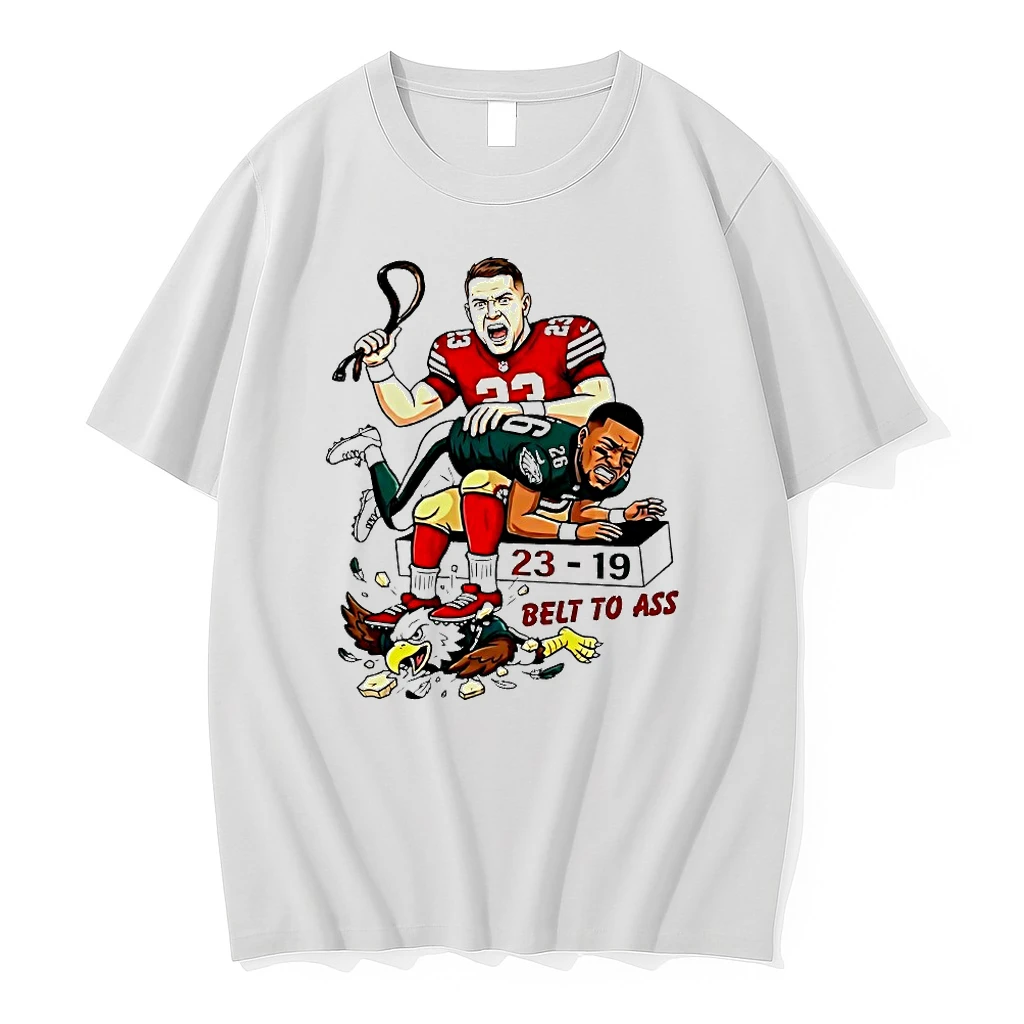 Christian Mccaffrey Belt To Ass Saquon Barkley 23 19 Shirts