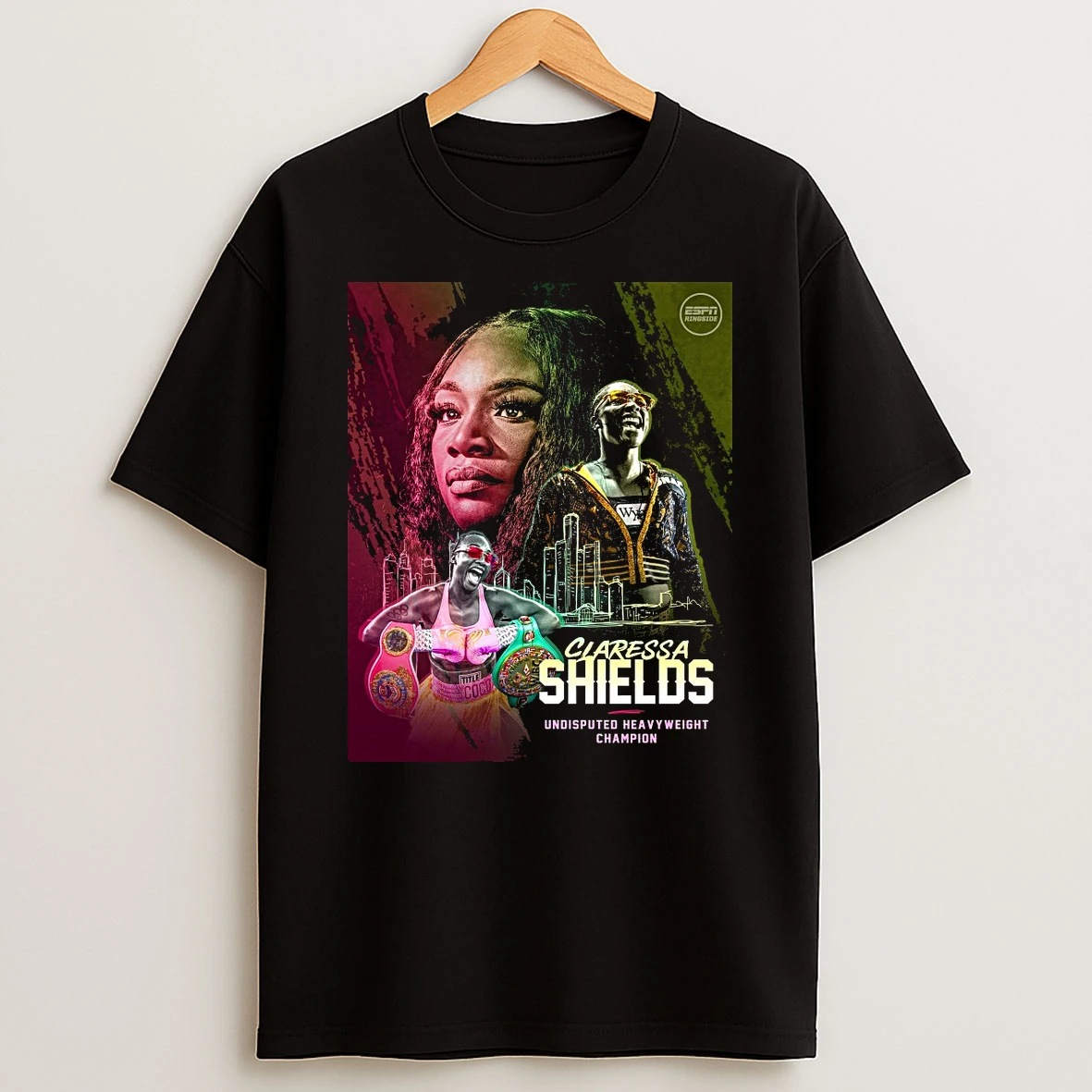 Claressa Shields Undisputed Heavyweight Champion Shirts