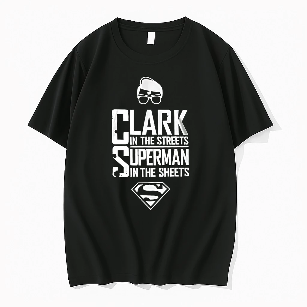 Clark In The Streets Superman In The Sheets Shirts