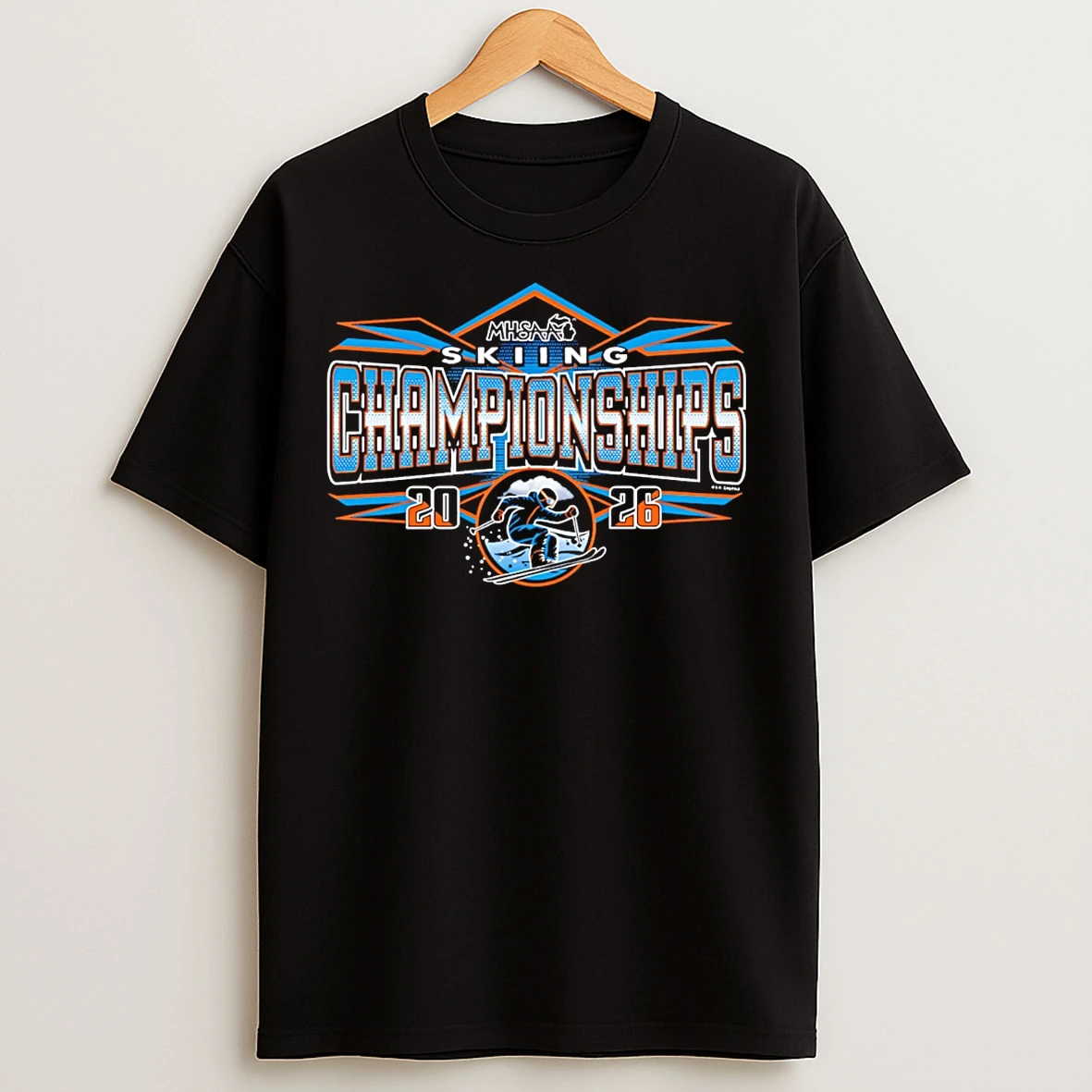 Classic 2026 Mhsaa Skiing Championships Logo T Shirts