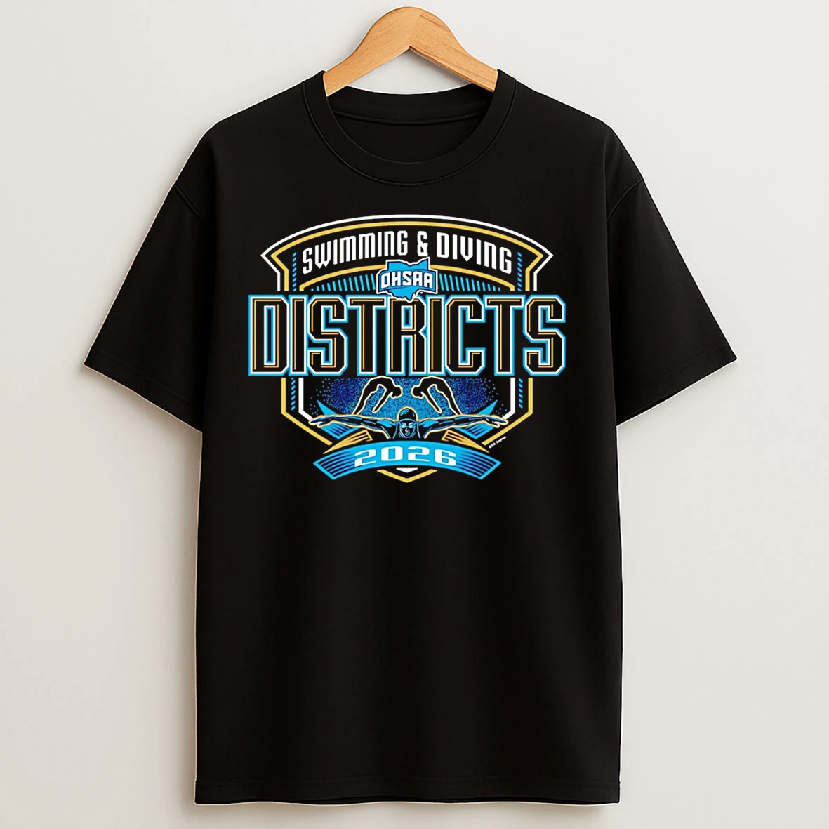 Classic 2026 Ohsaa Swimming Diving Districts T Shirts