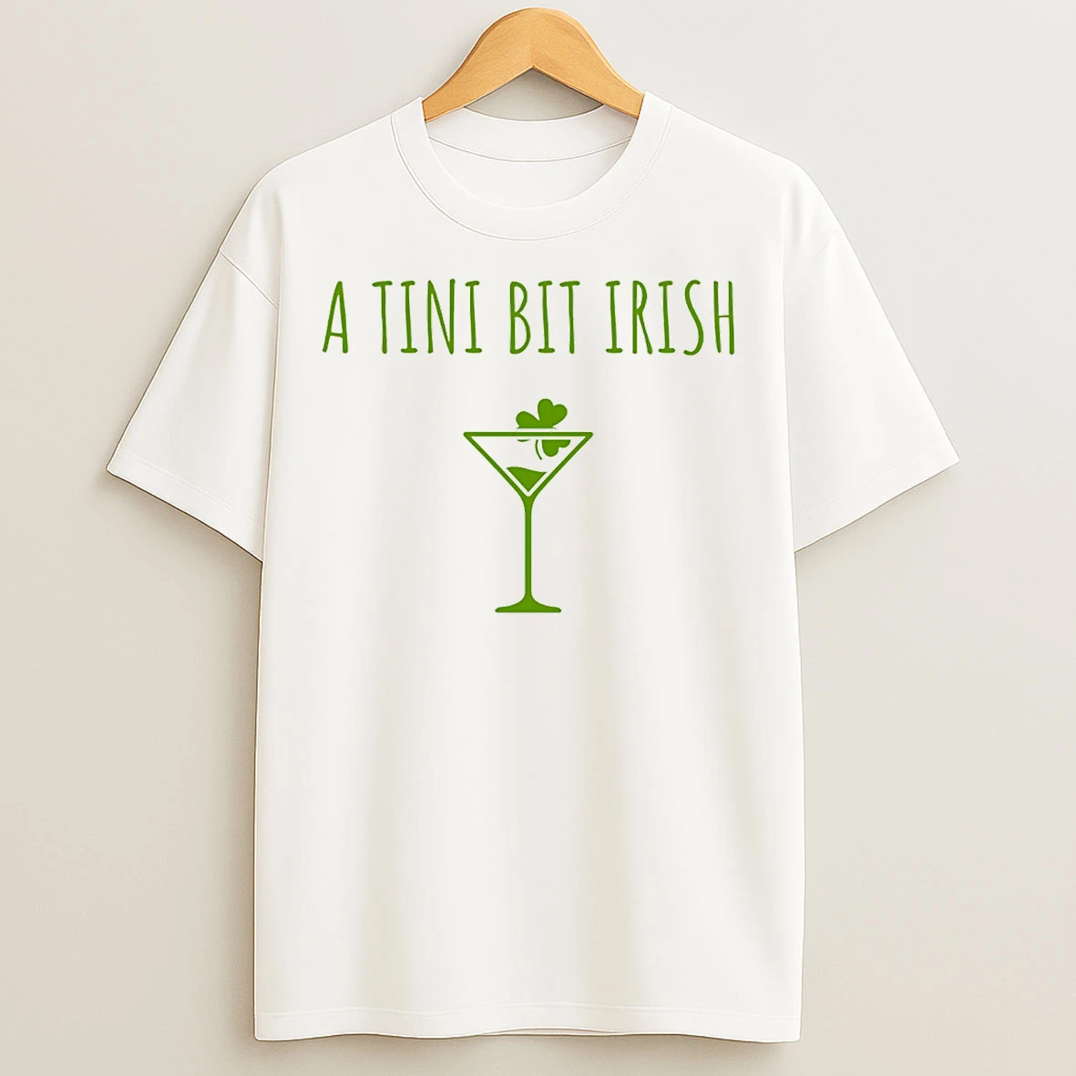 Classic A Tini Bit Irish St Patricks Day T Shirts