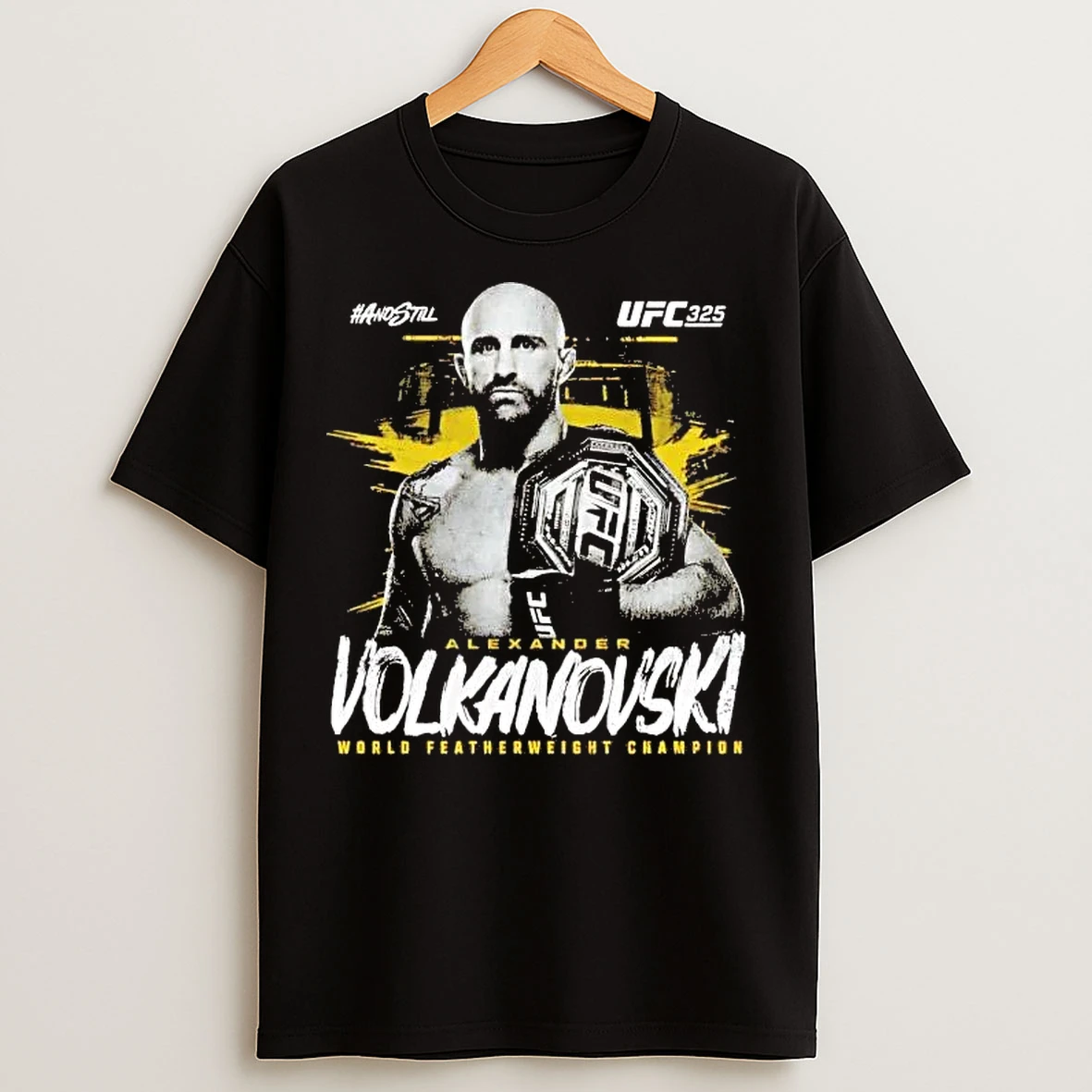 Classic Alexander Volkanovski Ufc 325 World Featherweight Champion Tee T Shirts