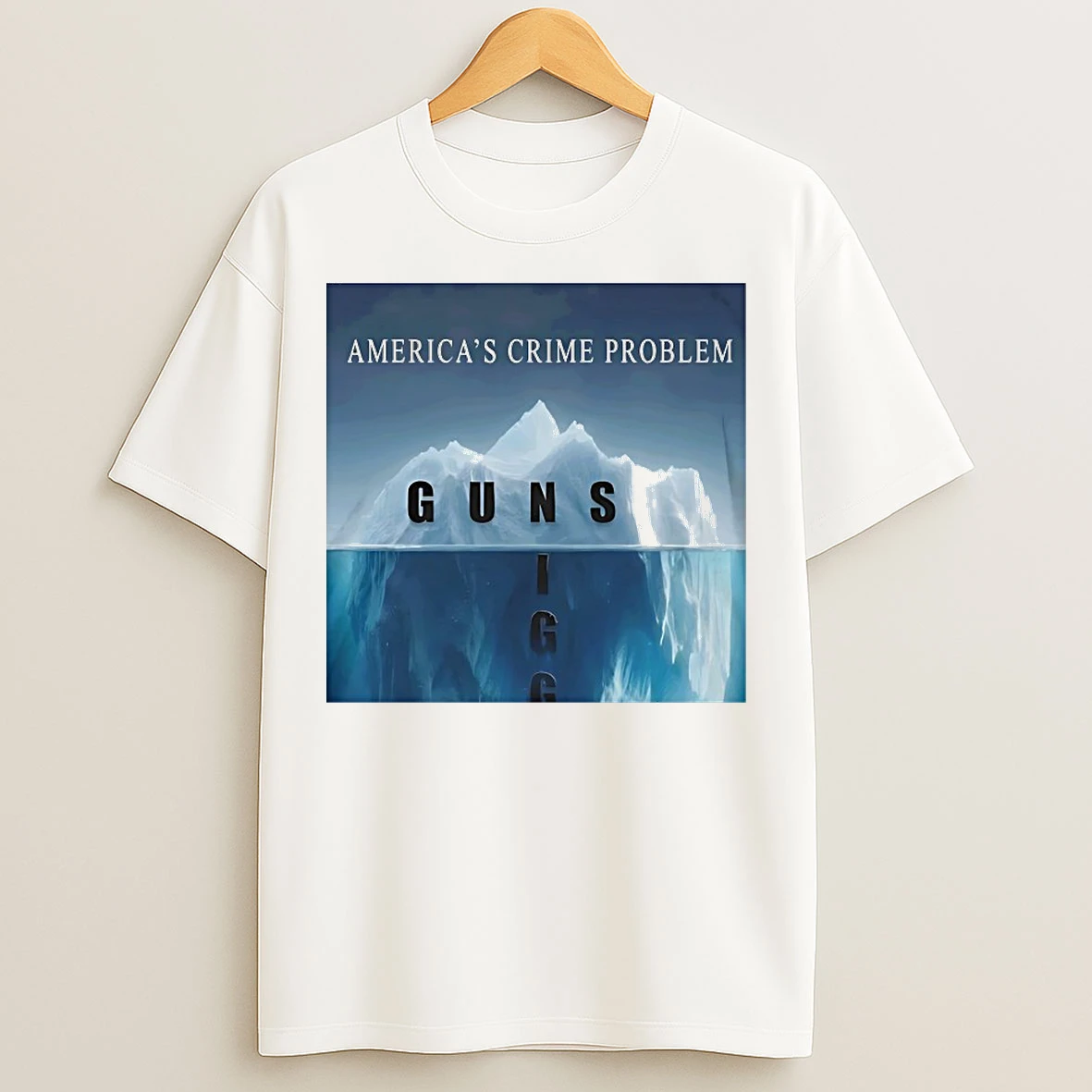 Classic Americas Crime Problem Guns Nigg T Shirts