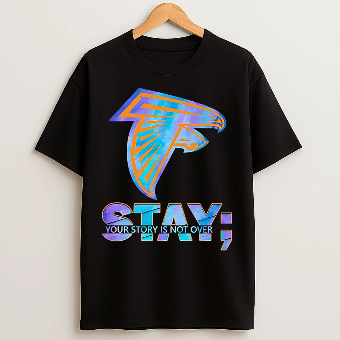 Classic Atlanta Falcons Stay Your Story Is Not Over T Shirts