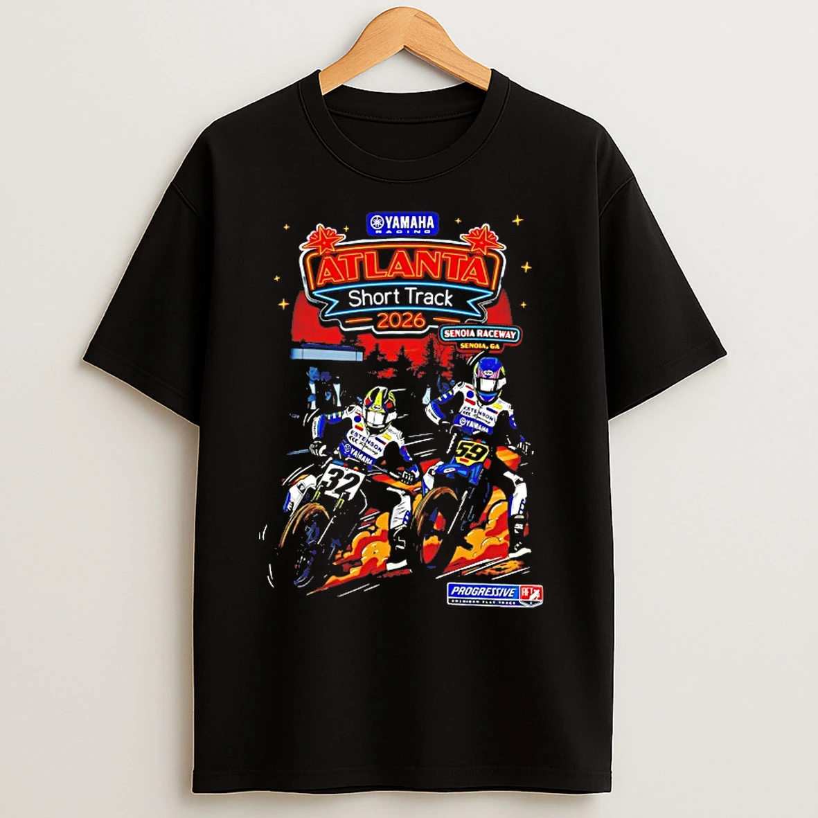 Classic Atlanta Short Track 2026 Yamaha Racing T Shirts