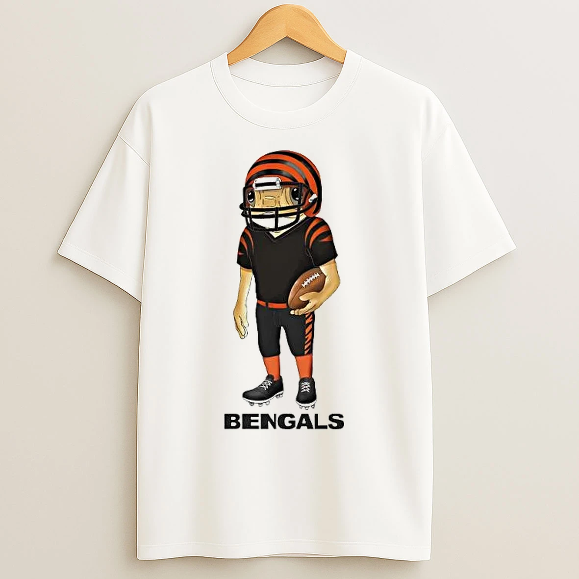 Classic Bad Bunny Nfl Super Bowl Cincinnati Bengals Sapo Concho Player T Shirts