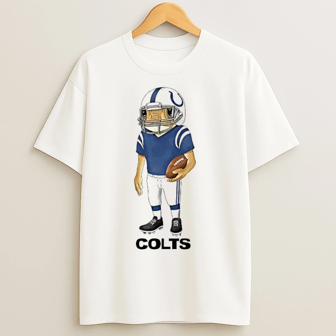 Classic Bad Bunny Nfl Super Bowl Indianapolis Colts Sapo Concho Player T Shirts