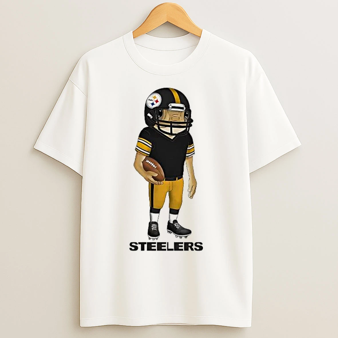 Classic Bad Bunny Nfl Super Bowl Pittsburgh Steelers Sapo Concho Player T Shirts