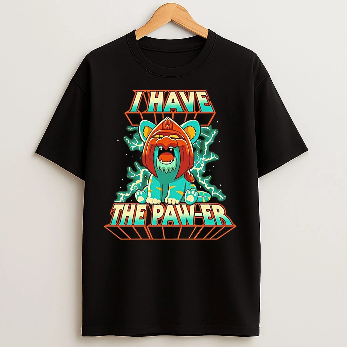 Classic Battle Cat Masters Of The Universe I Have The Paw Er T Shirts