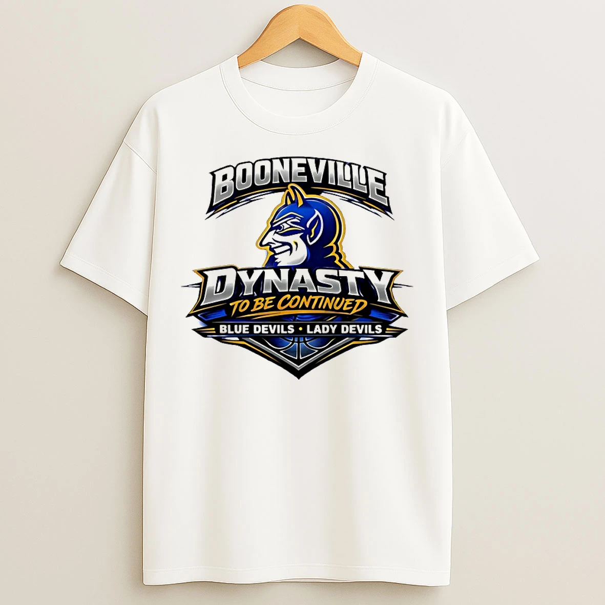 Classic Booneville Dynasty To Be Continued Blue Devils Lady Devils T Shirts