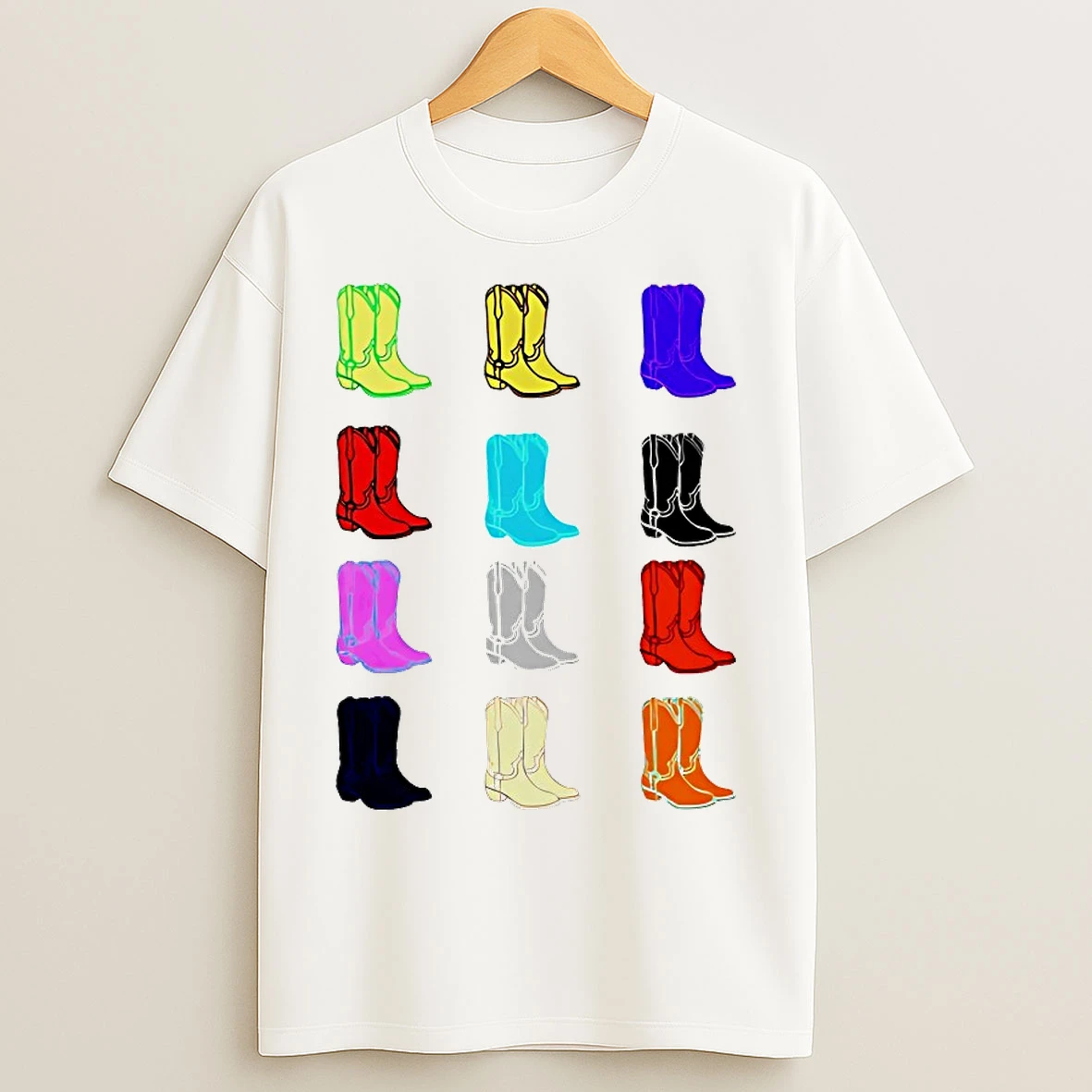 Classic Boots On The Ground T Shirts