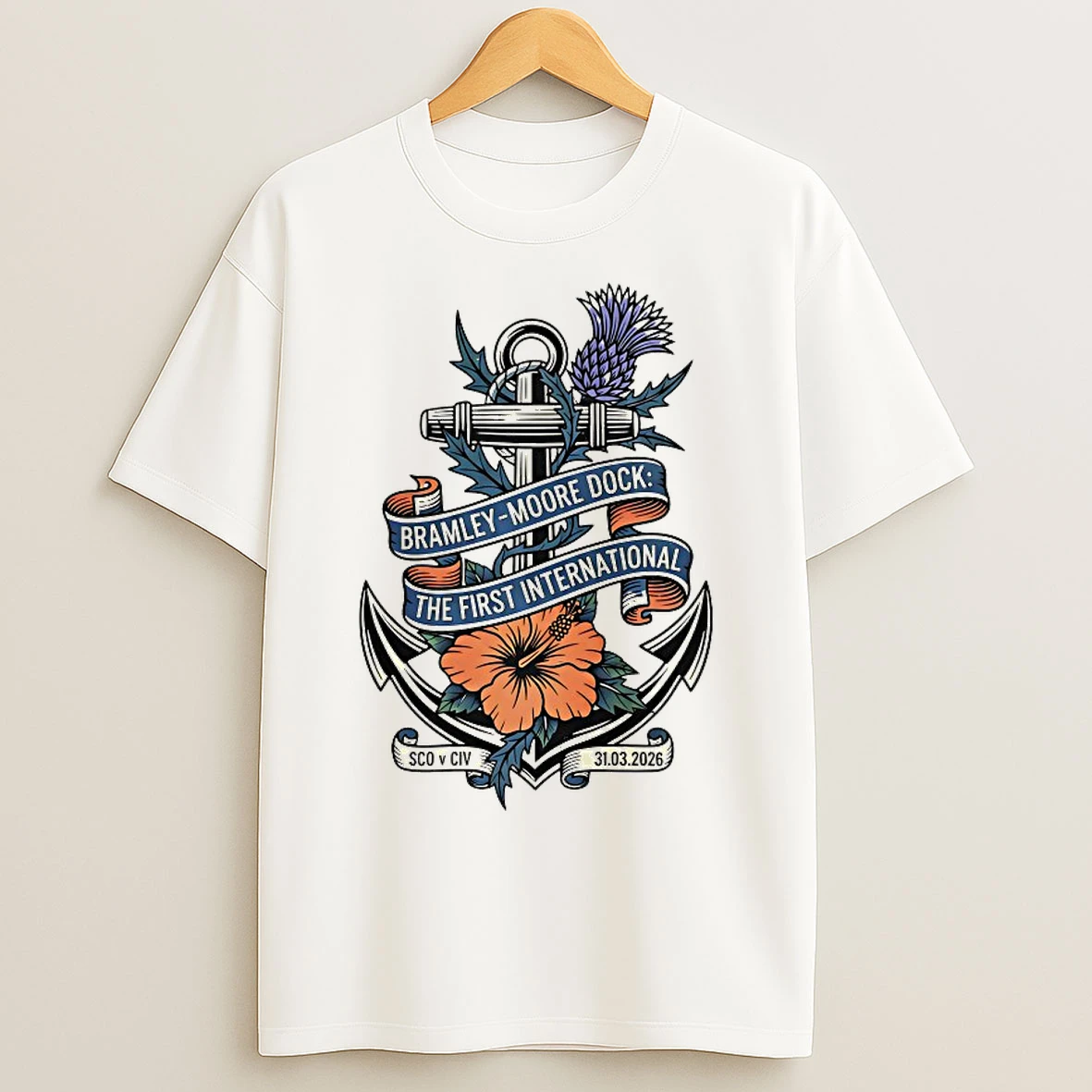 Classic Bramley Moore Dock The First International 2026 T Shirts