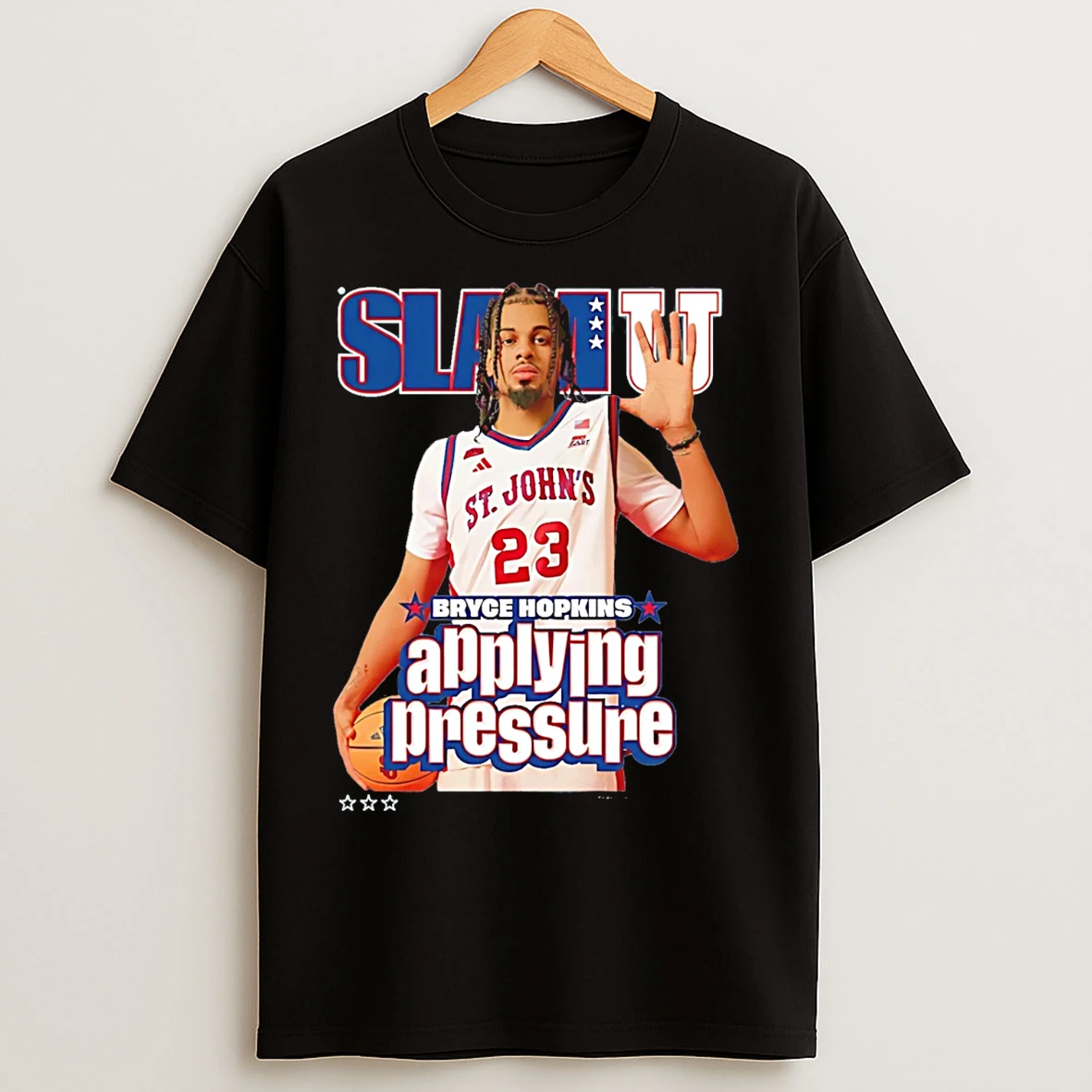 Classic Bryce Hopkins St Johns Red Storm Slamu Applying Pressure T Shirts