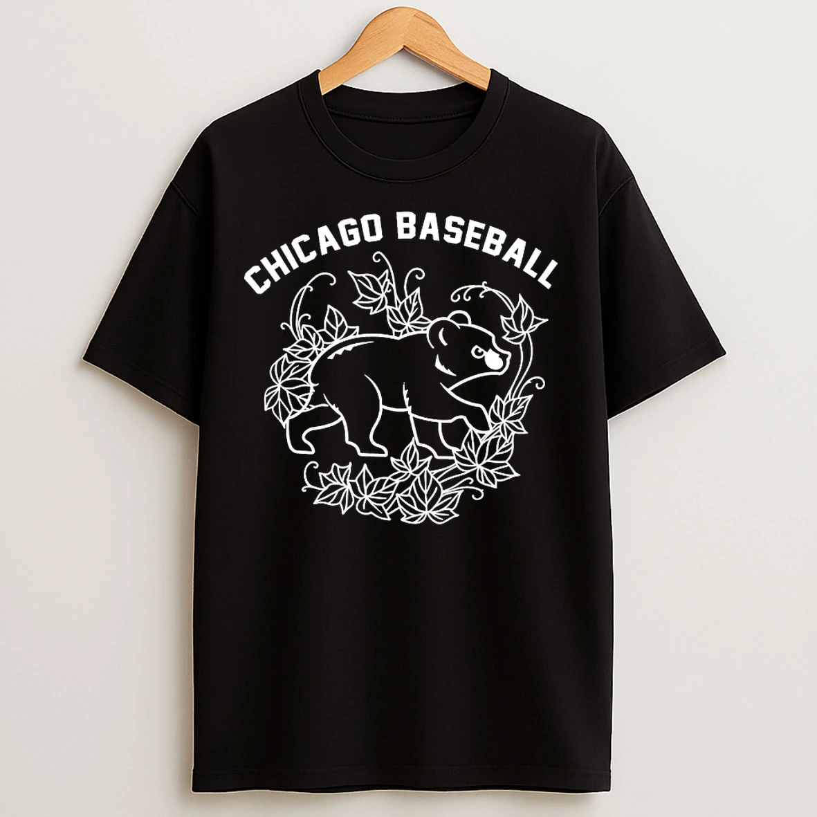 Classic Chicago Cubs Baseball Bear T Shirts