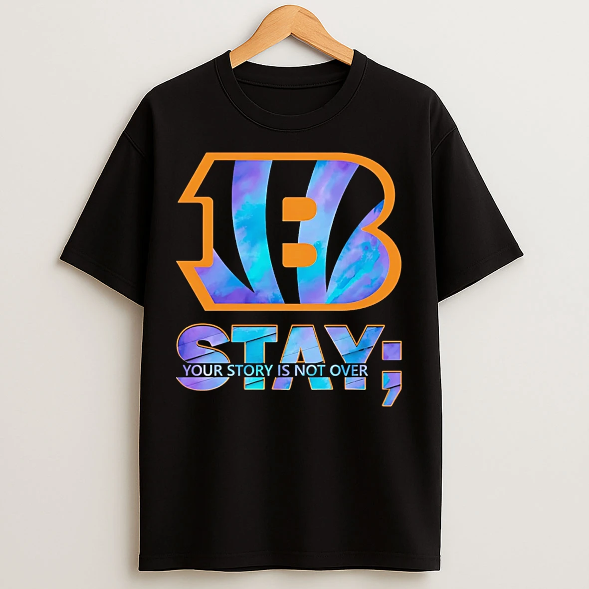 Classic Cincinnati Bengals Stay Your Story Is Not Over T Shirts