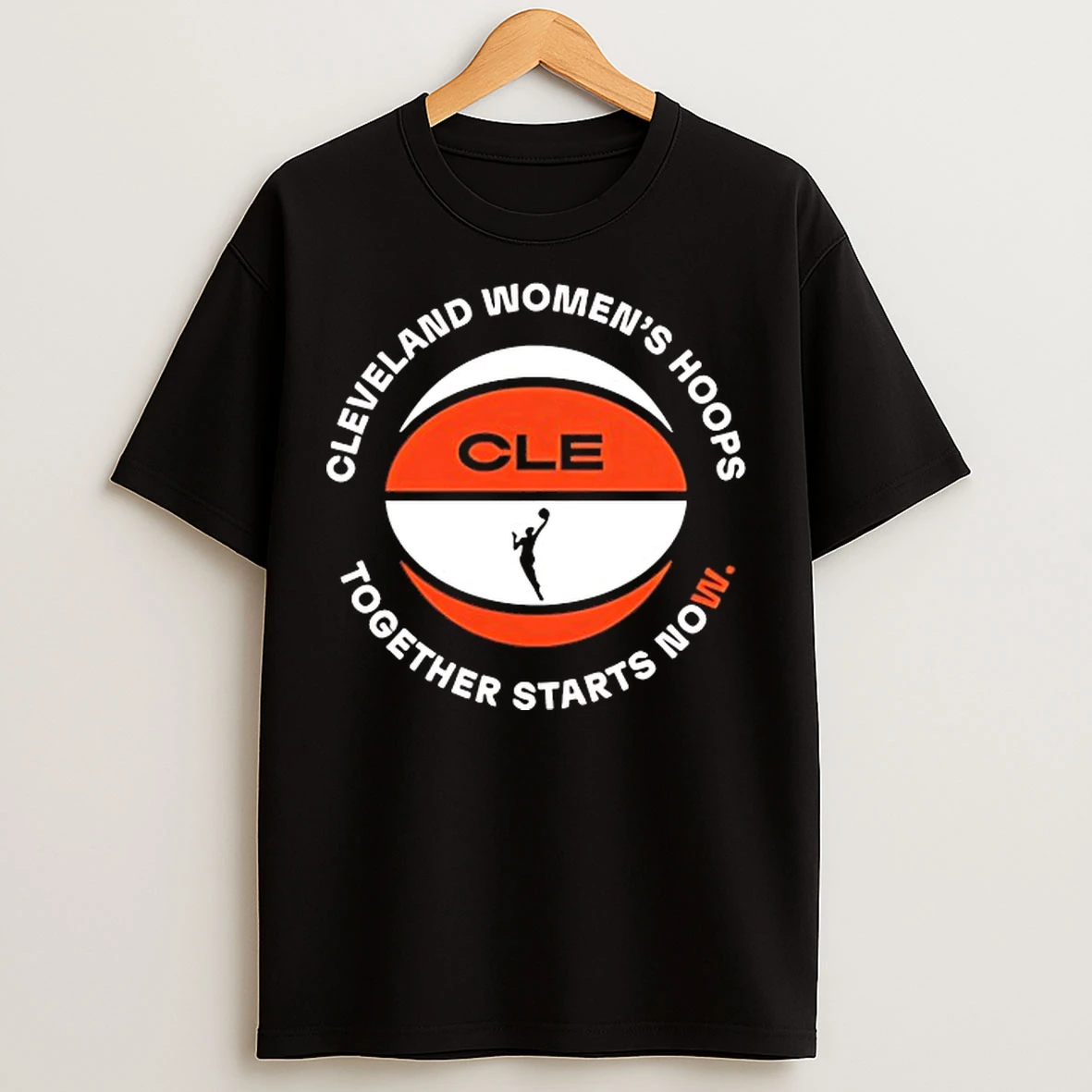 Classic Cleveland Womens Hoops Together Starts Now T Shirts