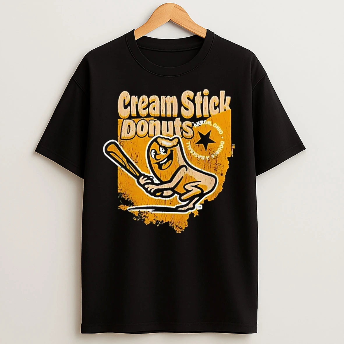 Classic Cream Stick Donuts Ohio T Shirts