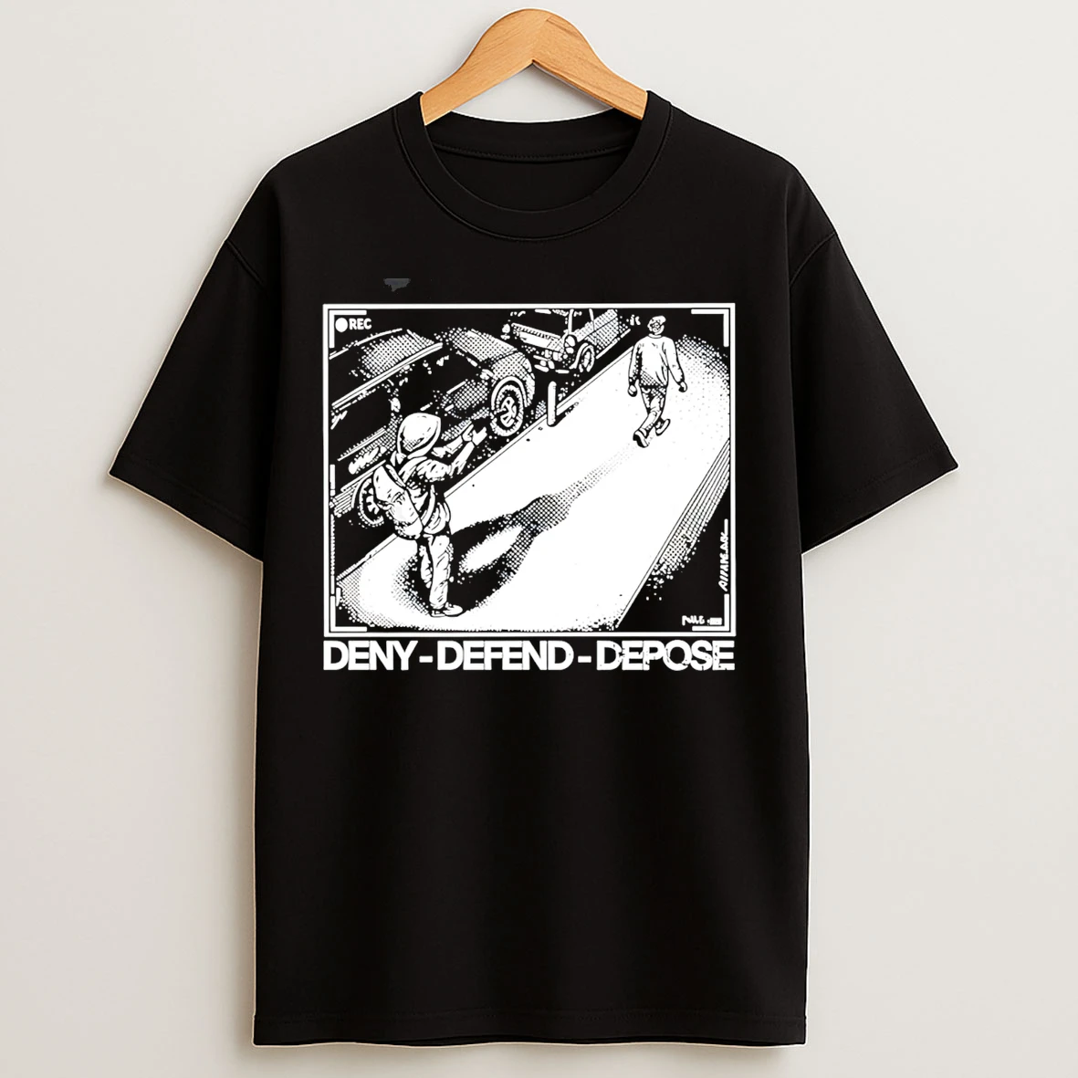 Classic Deny Defend Depose Shooting Camera T Shirts