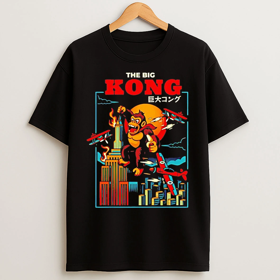 Classic Donkey Kong King Kong The Big Kong T Shirts