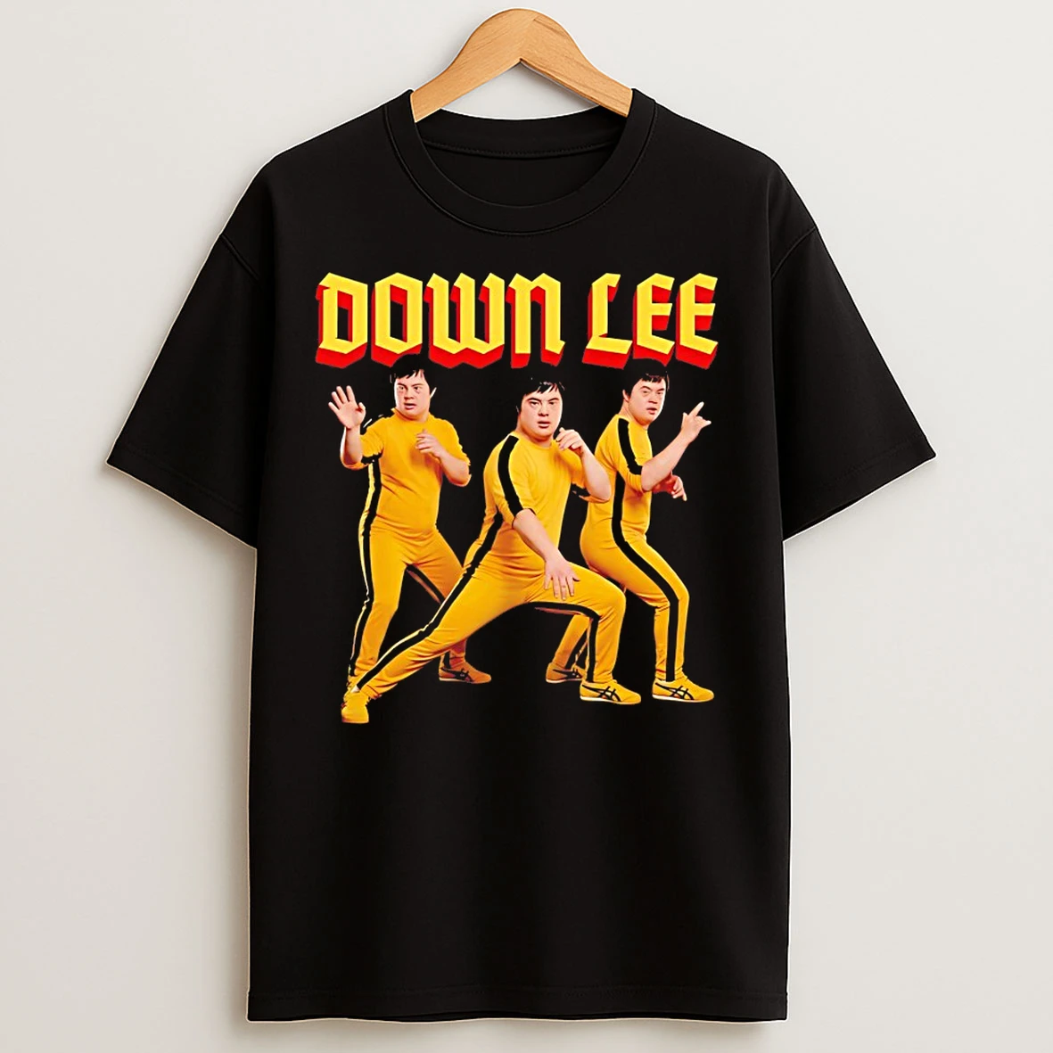 Classic Down Lee X Bruce Lee Parody T Shirts