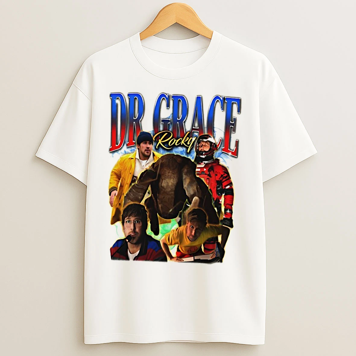 Classic Dr Grace And Rocky Project Hail Mary Graphic T Shirts