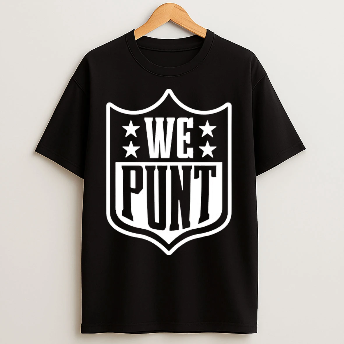 Classic Drew Allen We Punt Nfl Logo T Shirts