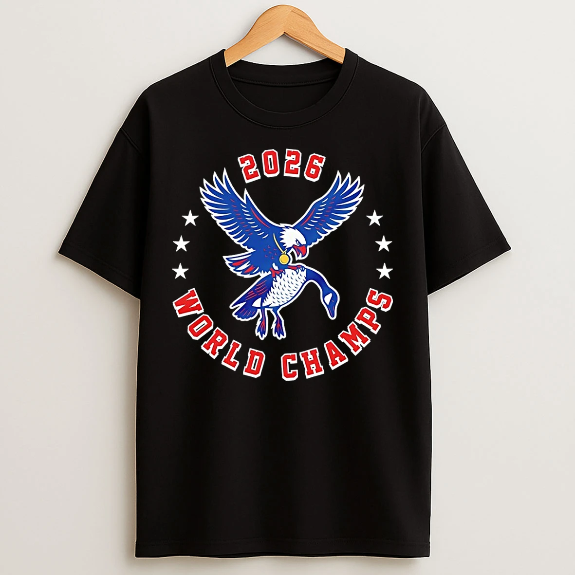 Classic Eagle 2026 World Champs Usa Hockey Olympic Milano Cortina 2026 Winter Sports T Shirts