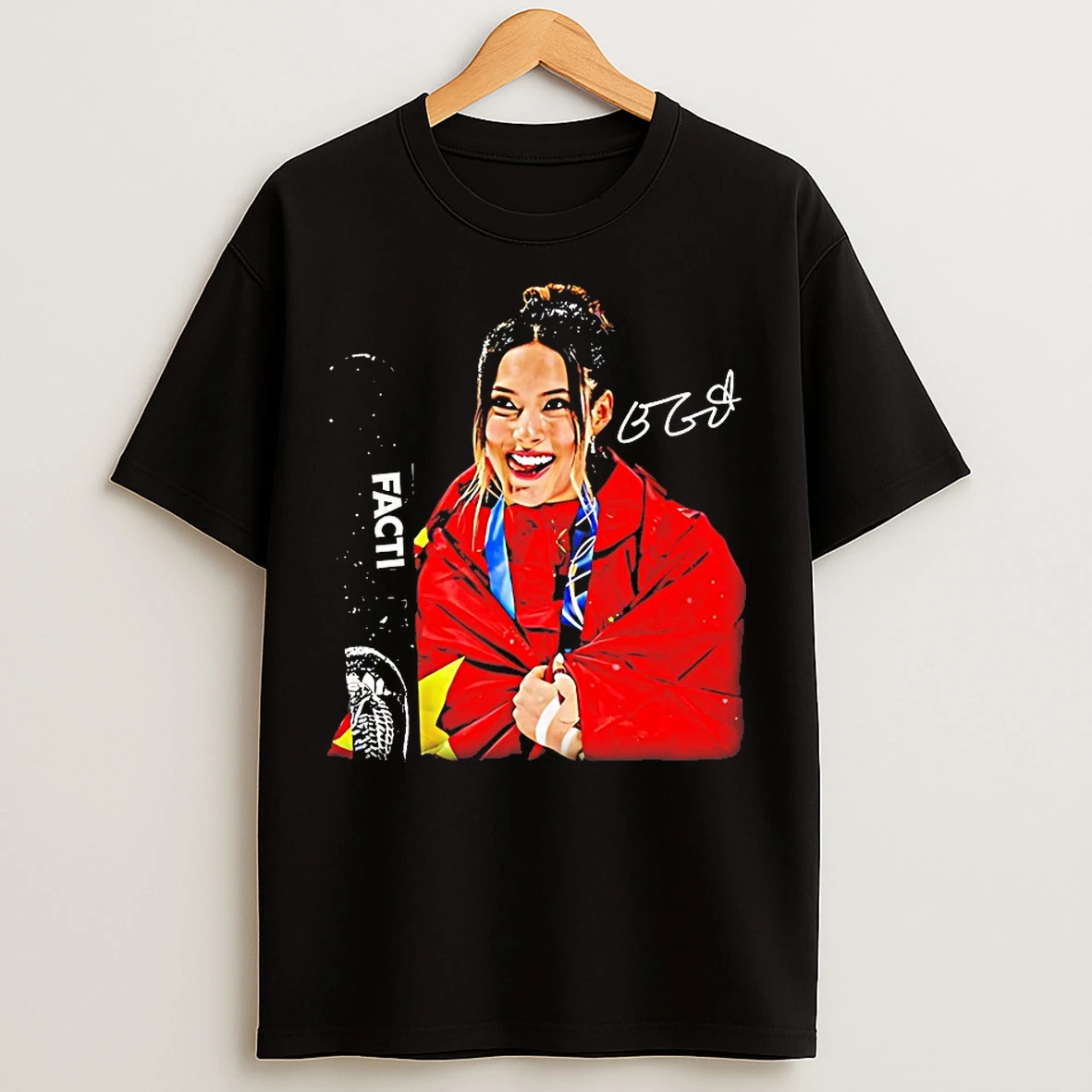 Classic Eileen Gu Milano Cortina 2026 Gold Medals T Shirts