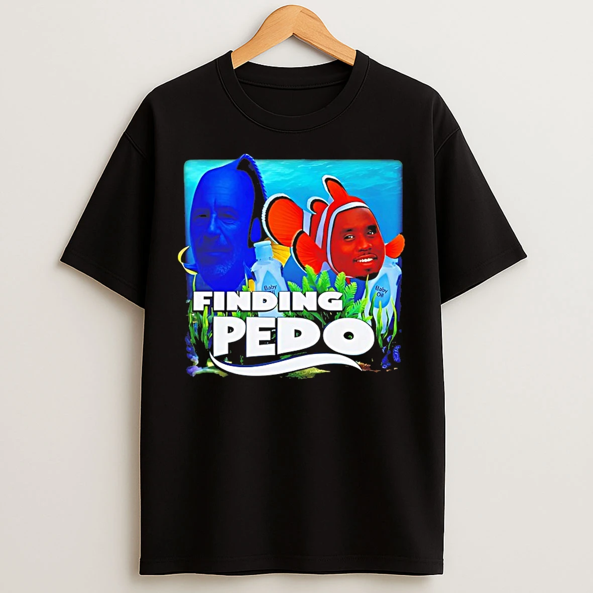 Classic Finding Pedo X Finding Nemo Parody T Shirts