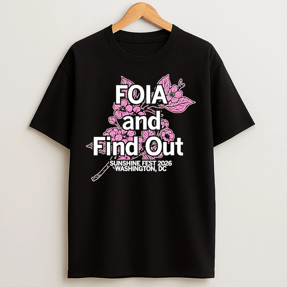 Classic Foia And Find Out Sunshine Fest 2026 Washington Dc T Shirts