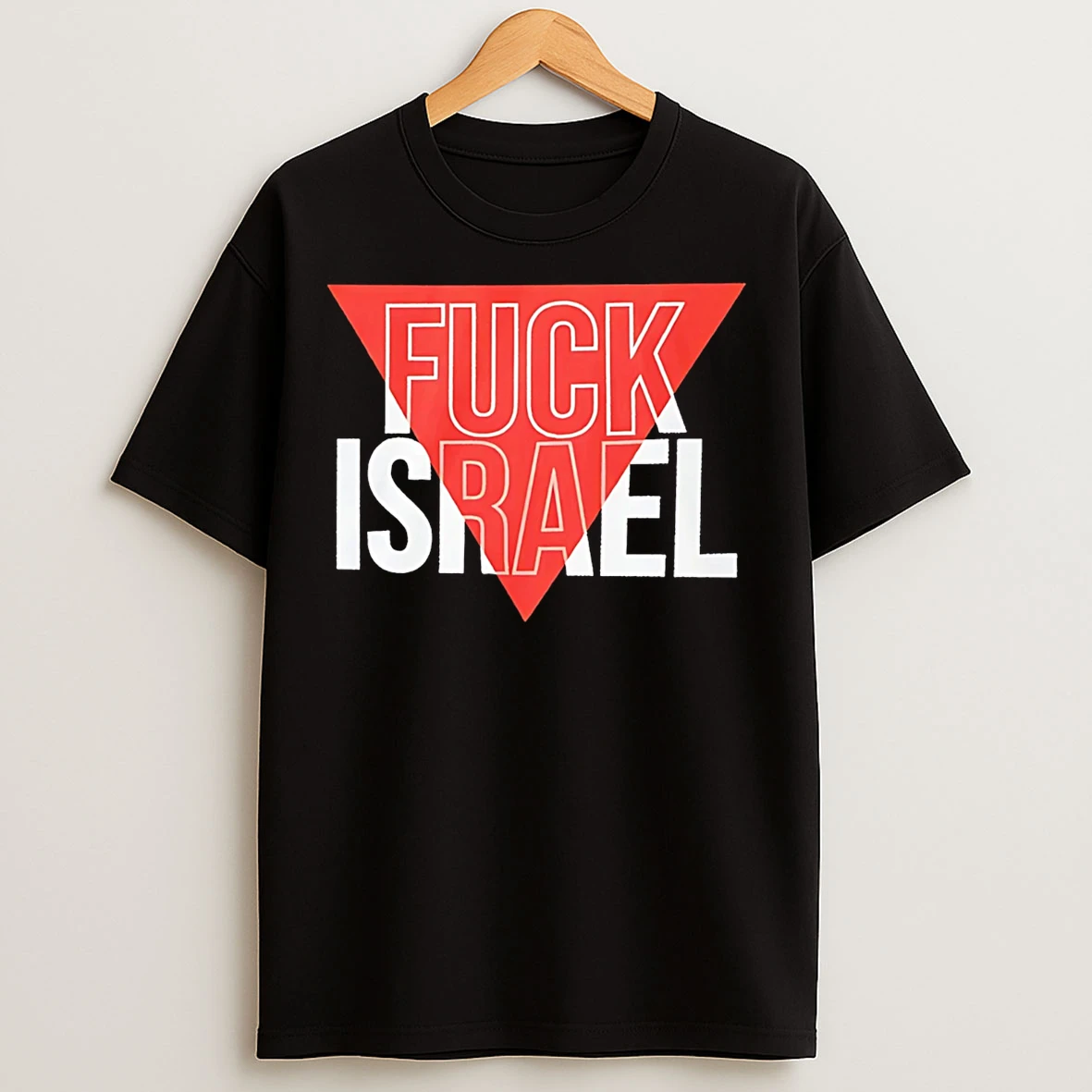 Classic Fuck Israel Text T Shirts