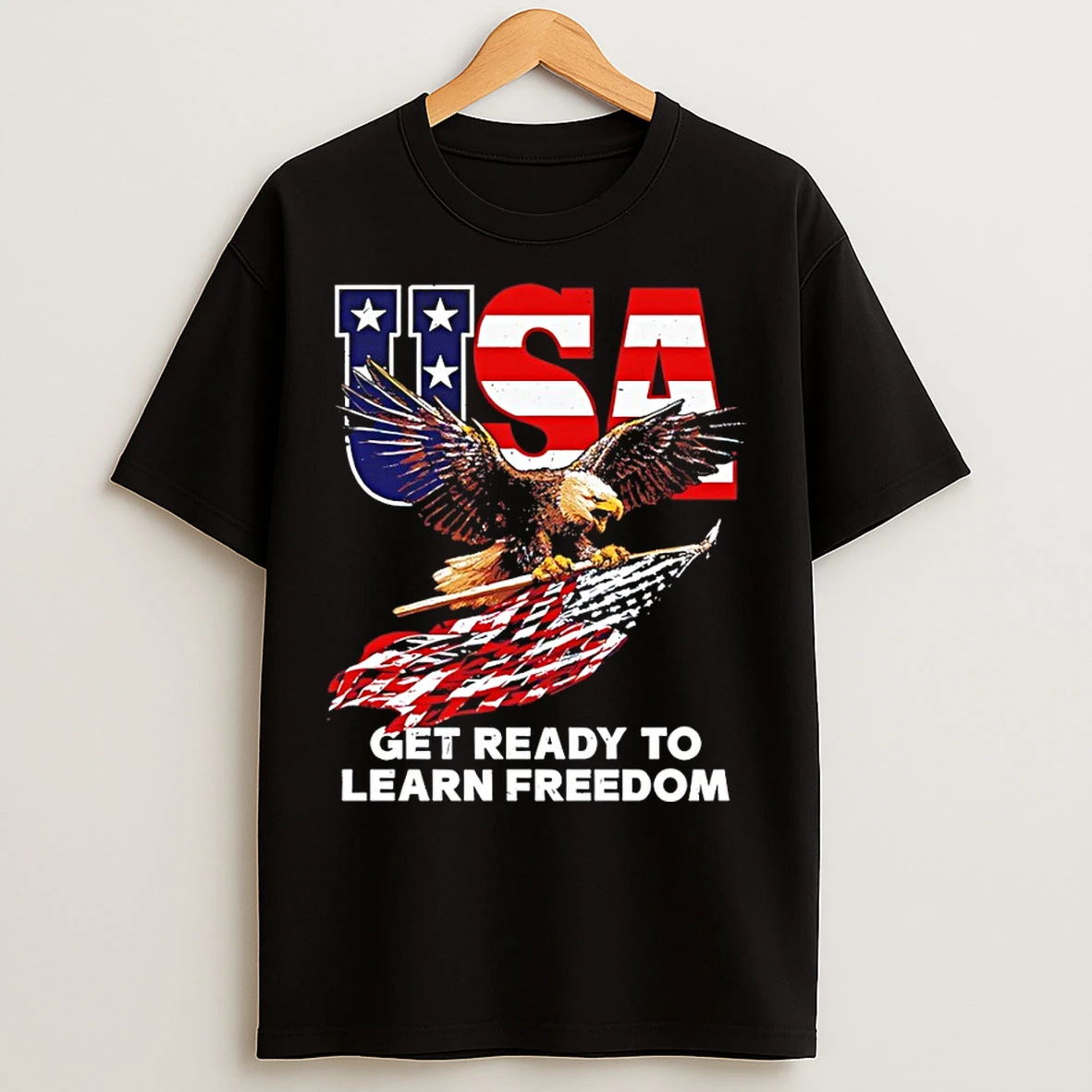Classic Get Ready To Learn Freedom World Champions 2026 Usa Hockey Olympic Milano Cortina Italia T Shirts