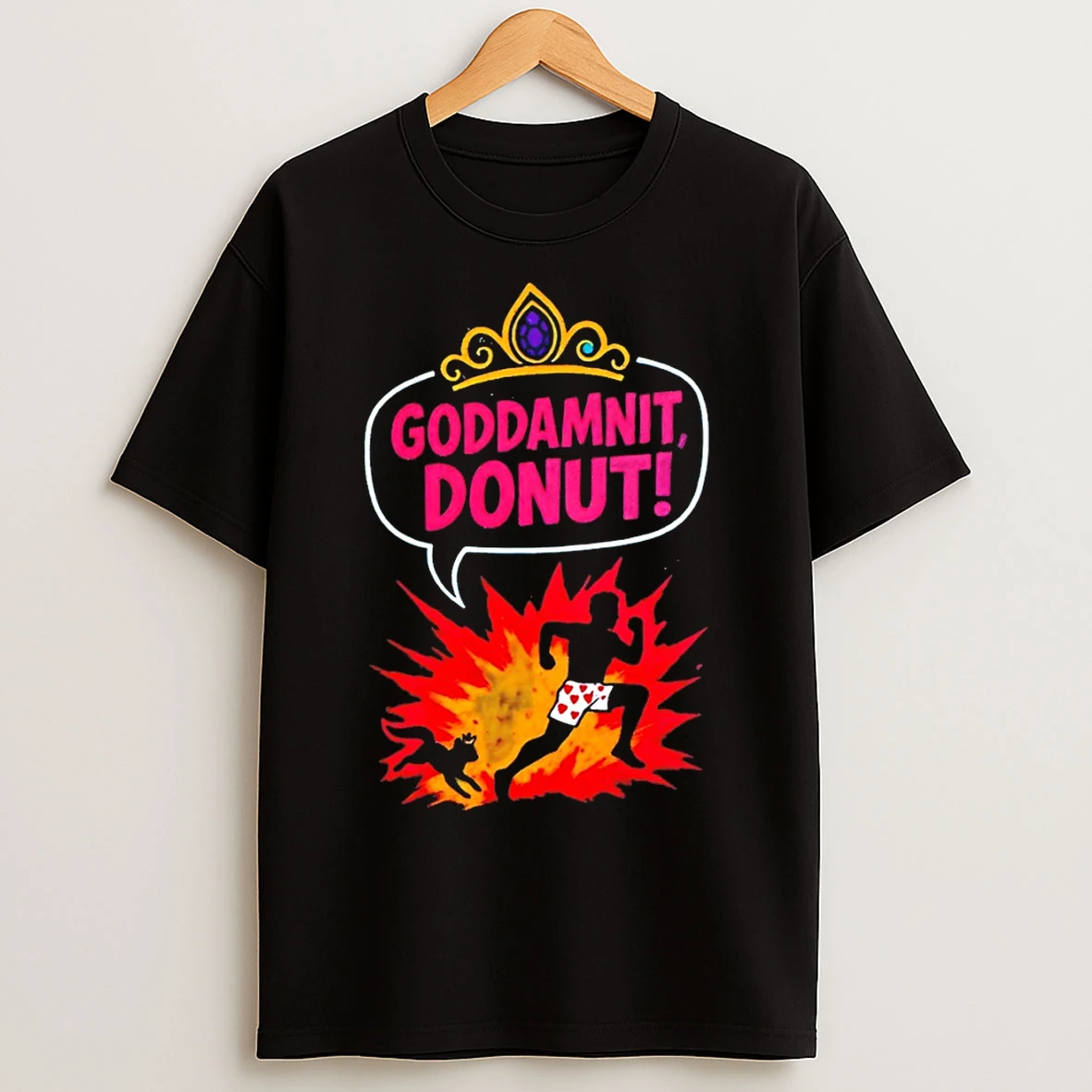 Classic Goddamnit Donut Vinyl Dungeon Crawler Carl And Princess Donut T Shirts