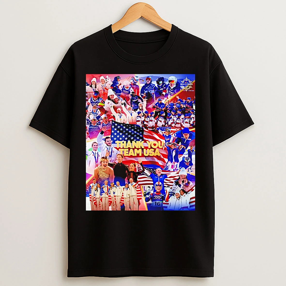 Classic Gold Medals In U S Winter Olympics History 2026 Thank You Team Usa T Shirts