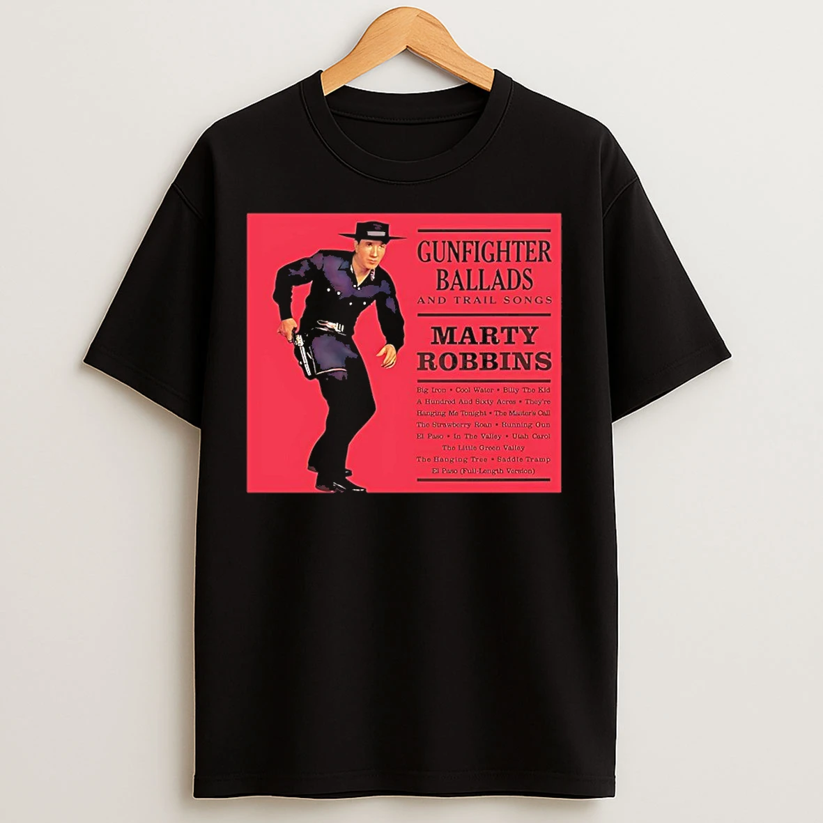 Classic Gunfighter Ballads And Trail Songs Marty Robbins T Shirts