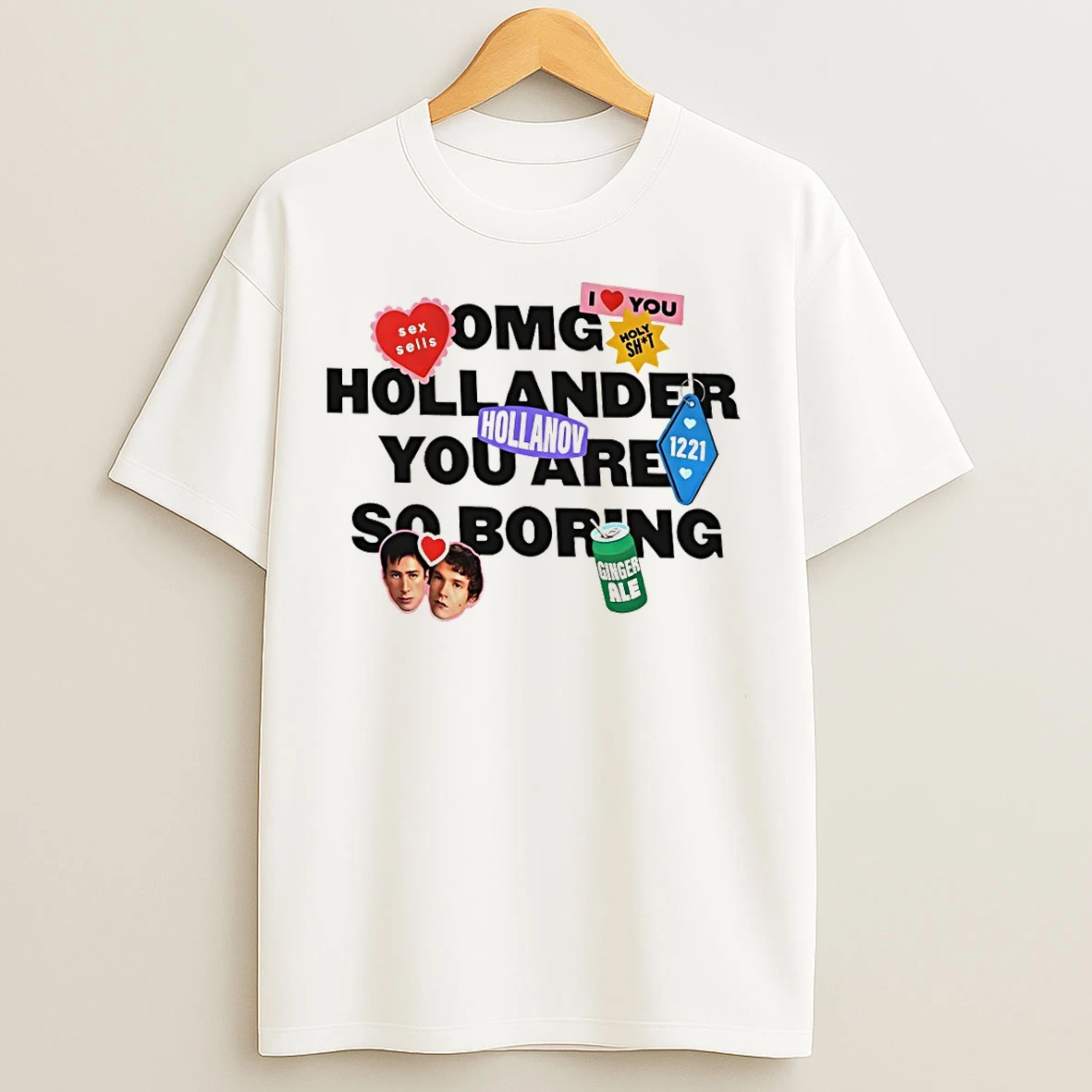 Classic Heated Rivalry Hockey Shane Hollander And Ilya Rozanov Omg Hollander You Are So Boring T Shirts
