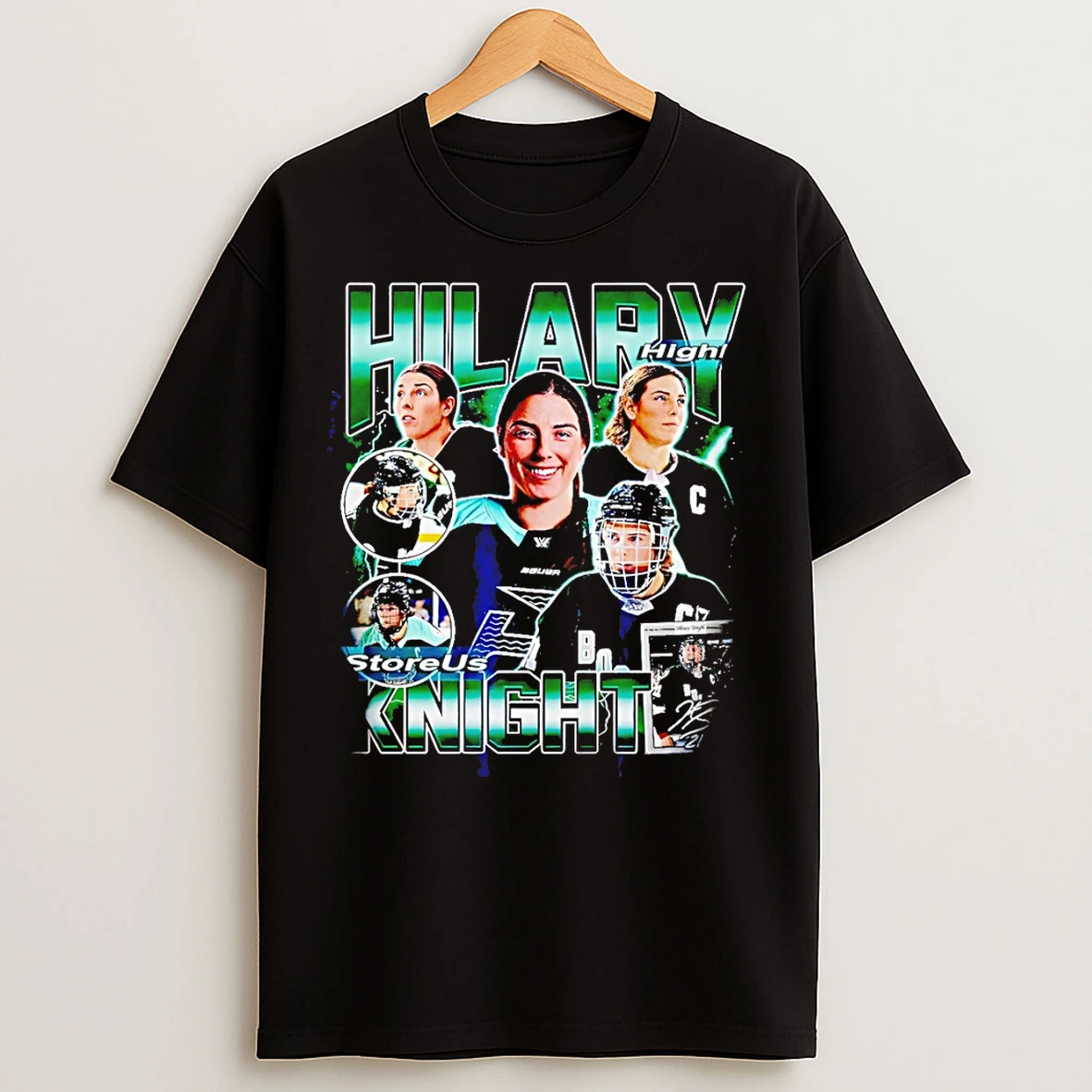 Classic Hilary Knight Team Usa Womens Hockey Olympic Golden Goal Graphic T Shirts
