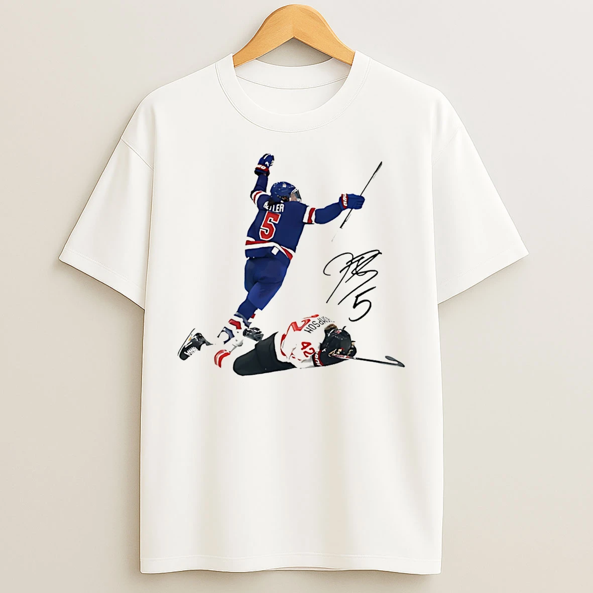 Classic Hilary Knight Usa Hockey Signature T Shirts