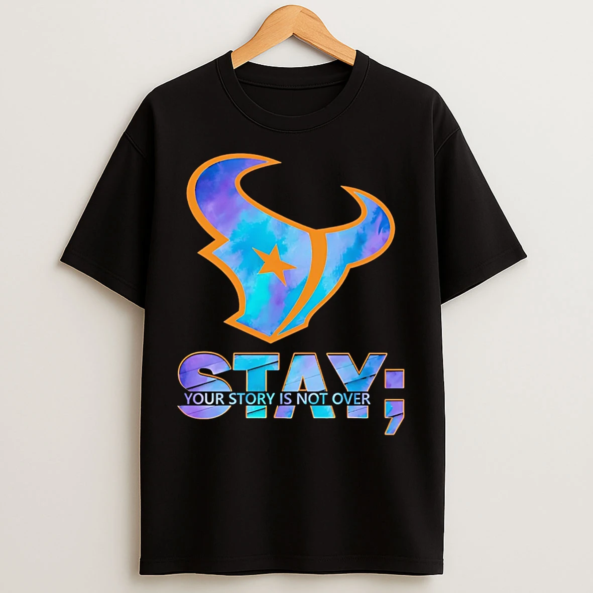 Classic Houston Texans Stay Your Story Is Not Over T Shirts