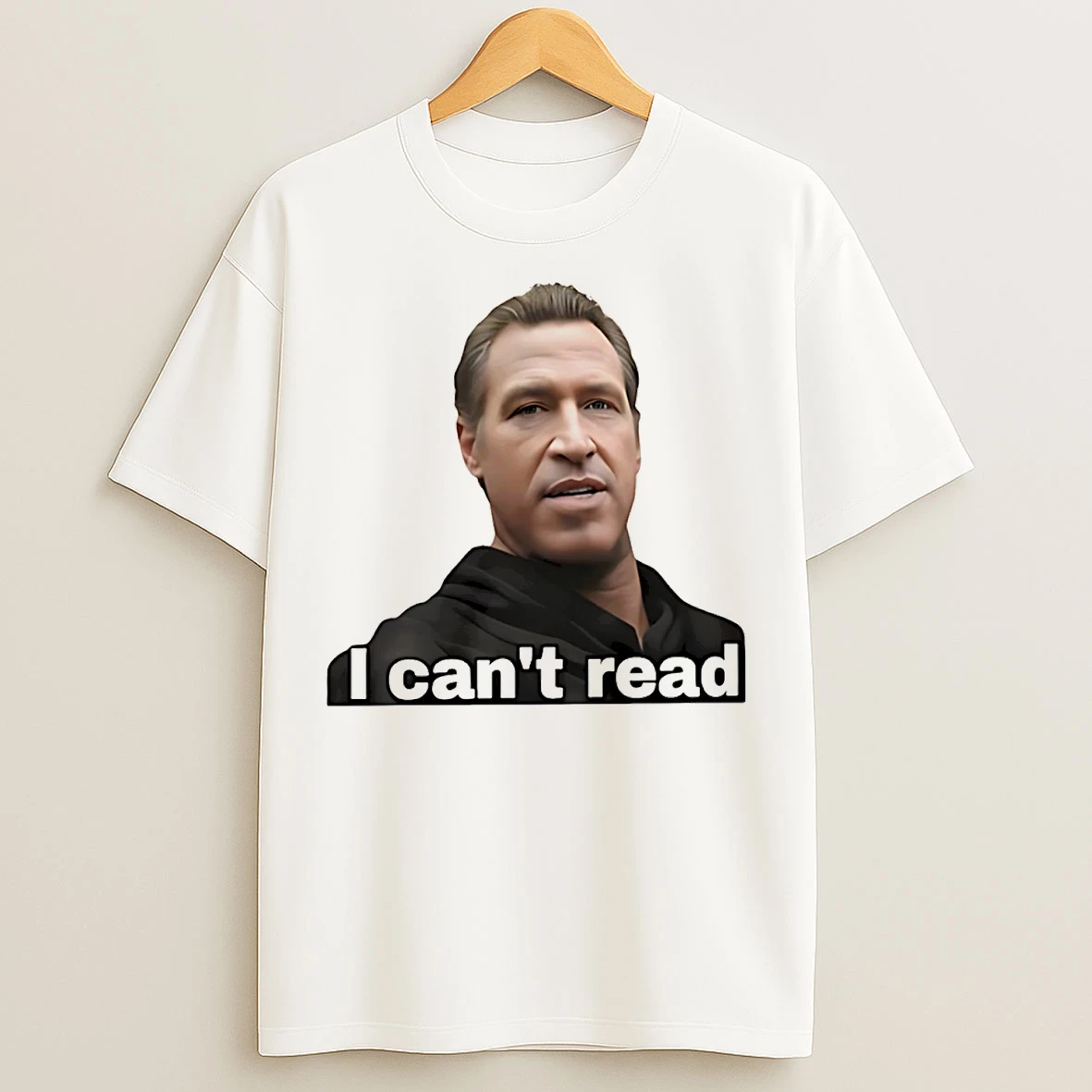 Classic I Cant Read Newsom Parody T Shirts