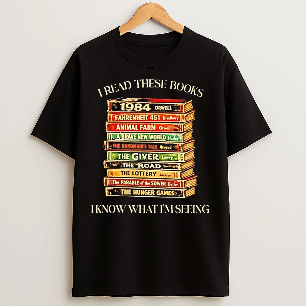 Classic I Read These Books I Know What Im Seeing Tee T Shirts