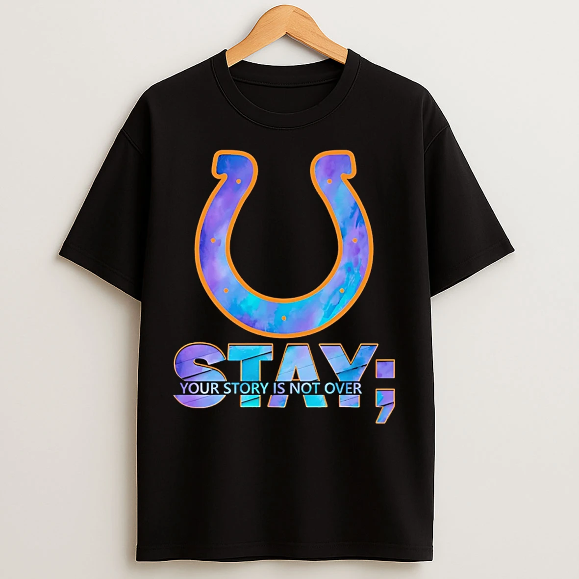 Classic Indianapolis Colts Stay Your Story Is Not Over T Shirts