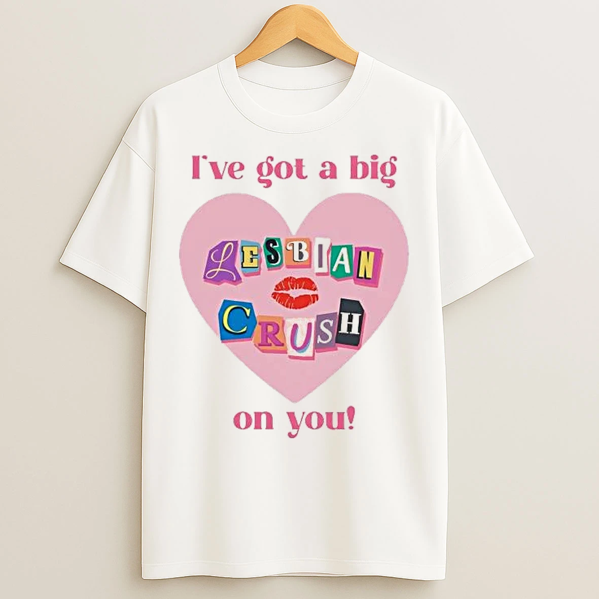 Classic Ive Got A Big Lesbian Crush On You T Shirts