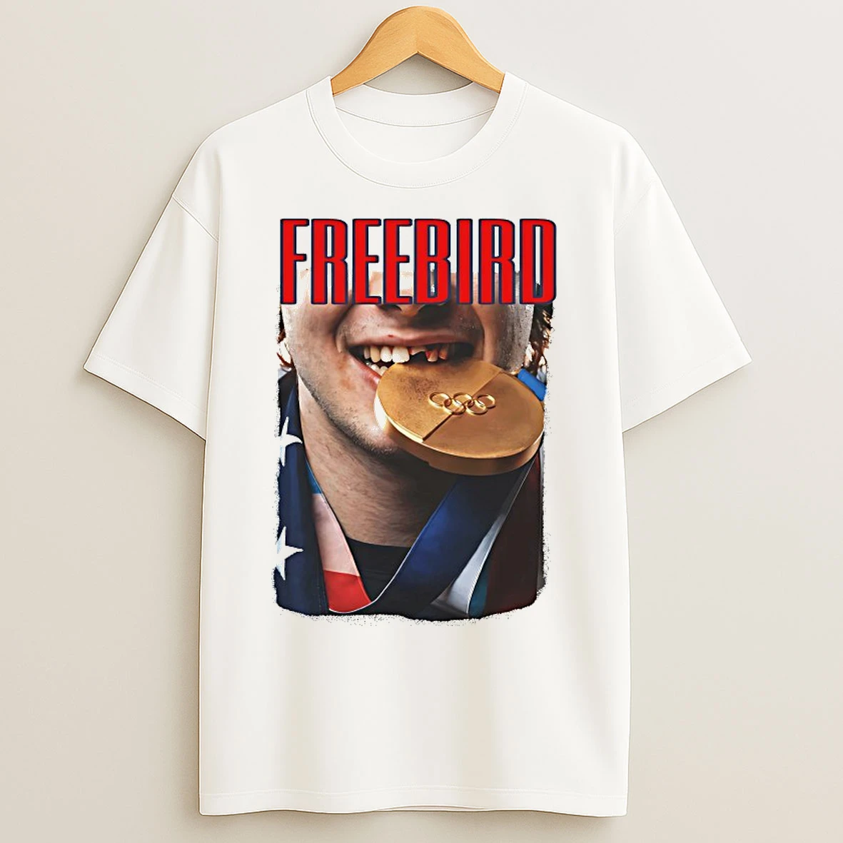 Classic Jack Hughes Freebird Golden Smile T Shirts