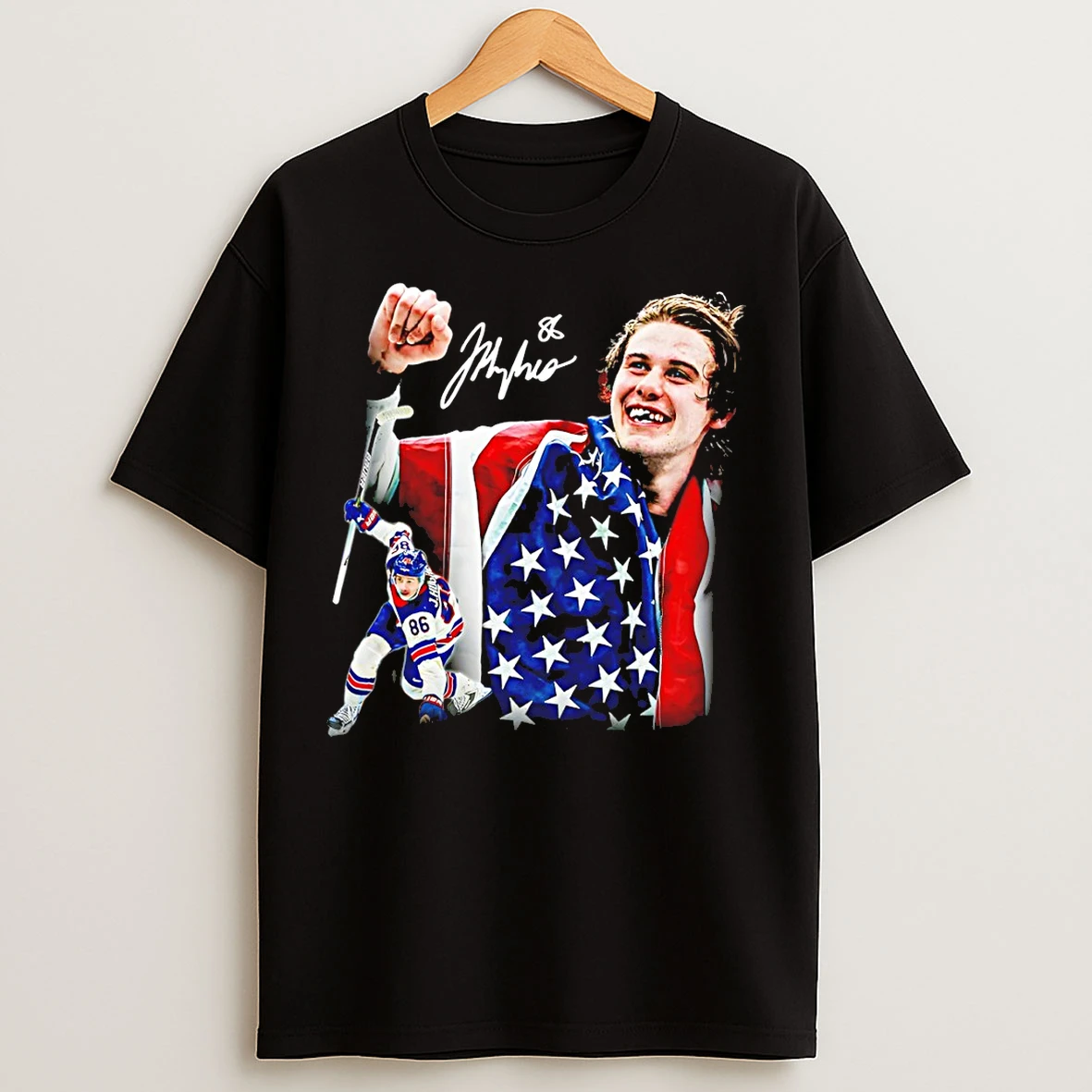Classic Jack Hughes Golden Goal 2026 Double Gold Medalists Usa Beat Canada Ice Hockey Winter Olympic 2026 T Shirts