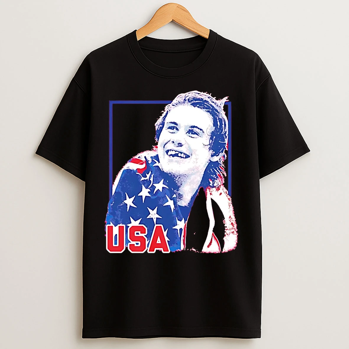 Classic Jack Hughes Teeth Team Usa Mens Hockey Champions T Shirts