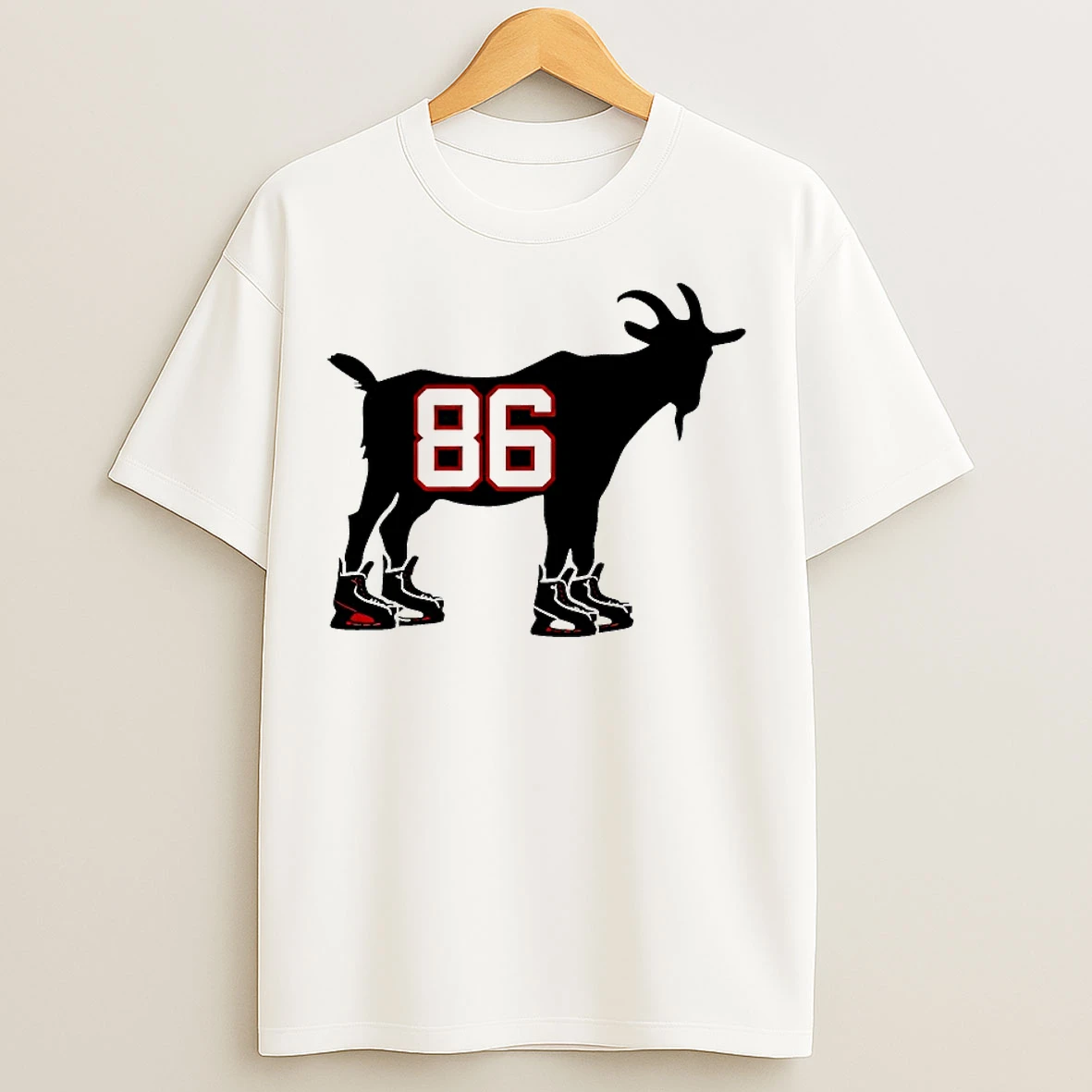 Classic Jack Hughes Usa Hockey Goat 86 T Shirts