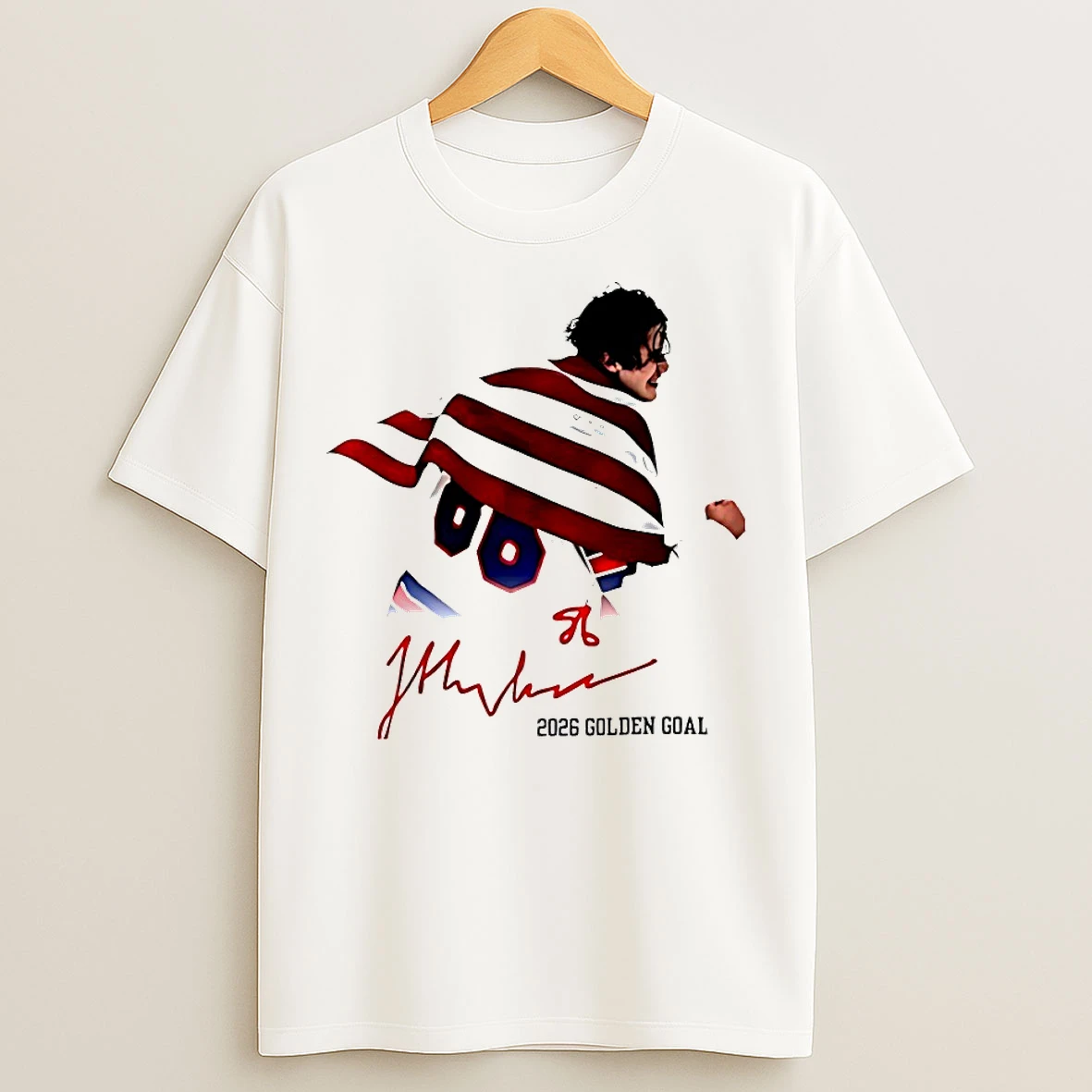 Classic Jack Hughes Usa Hockey Golden Goal 2026 Hockey T Shirts